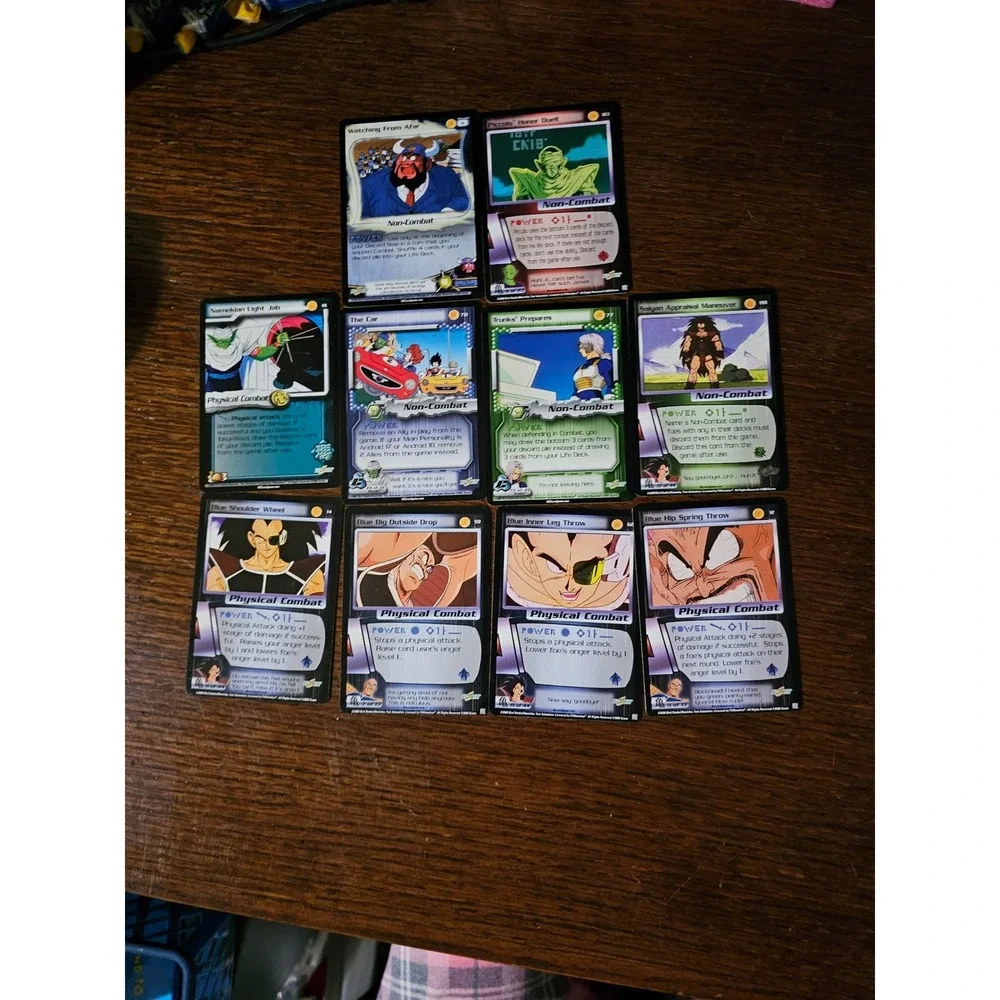 Dragon Ball Z DBZ CCG Trading Cards Lot‎ Vintage Collectible Game